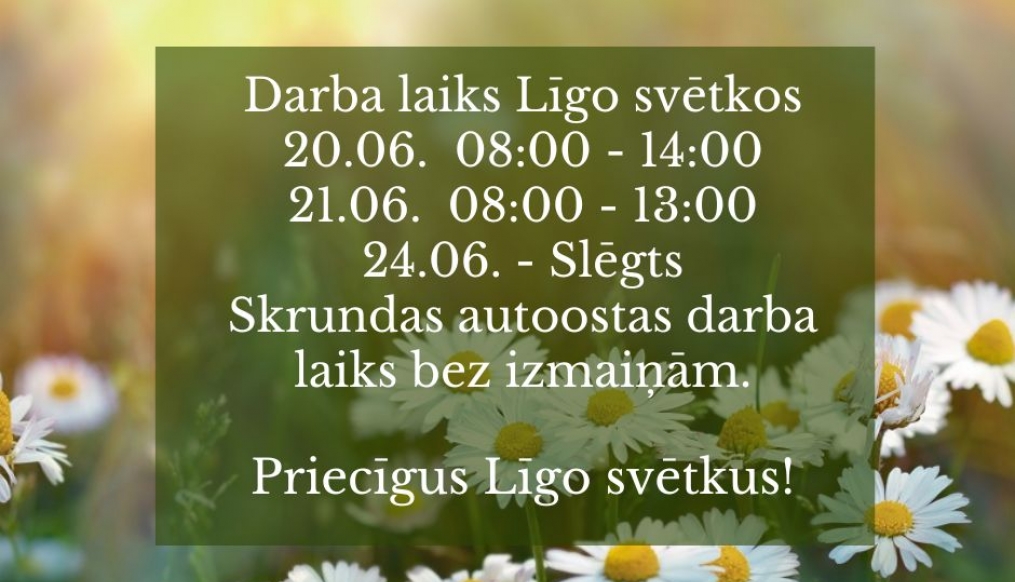 LĪKSMUS LĪGO SVĒTKUS!